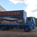 Braspress transporta doações e participa de reportagens da TV Record