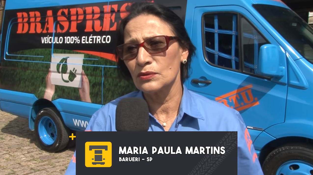 Carros elétricos adquiridos pela Braspress ganham destaque no programa Pé Na Estrada