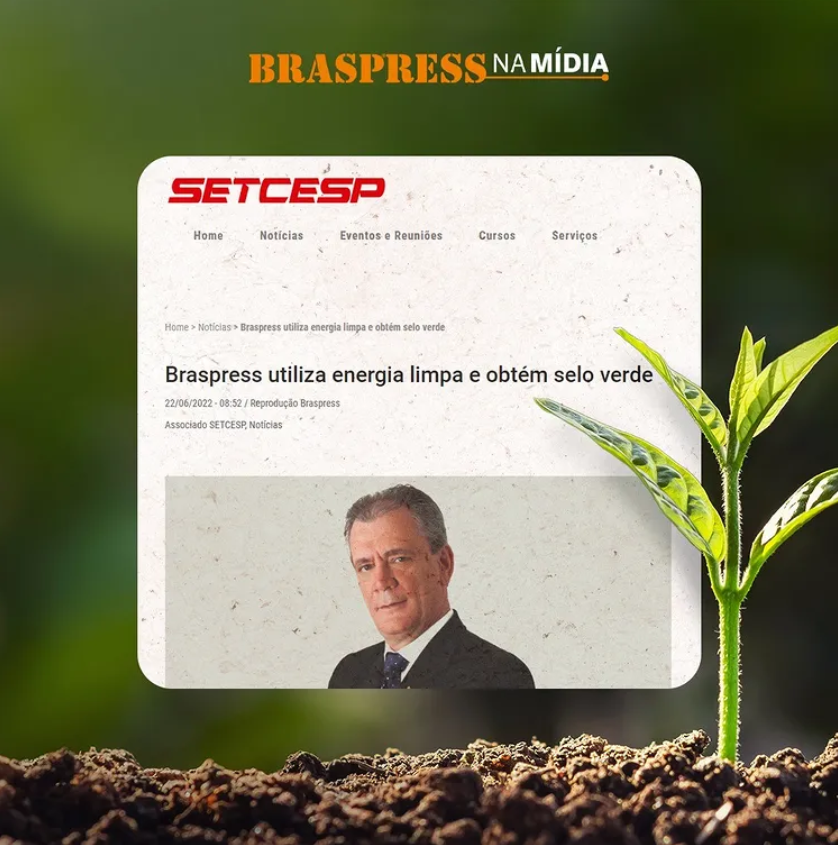 Sustentabilidade promovida pela Braspress é destaque no SETCESP