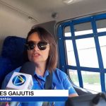 Motorista da Braspress é entrevistada pela TV Prevê de Bauru (SP)