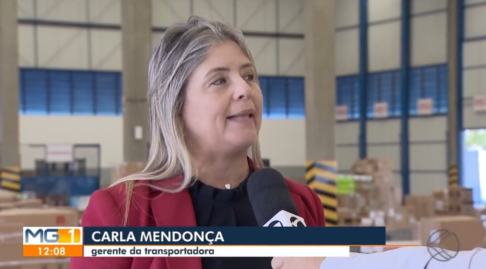 TV Globo destaca mais uma vez a Braspress de Uberlândia (MG)