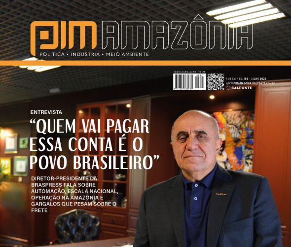 Urubatan Helou, Diretor-Presidente da Braspress, concede entrevista para a PIM Amazônia